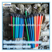 hot sale cheap price floor cleaning pvc coated wood broom handles with plasric cap